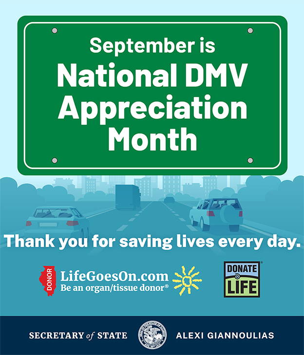 September is DMV Appreciation Month.