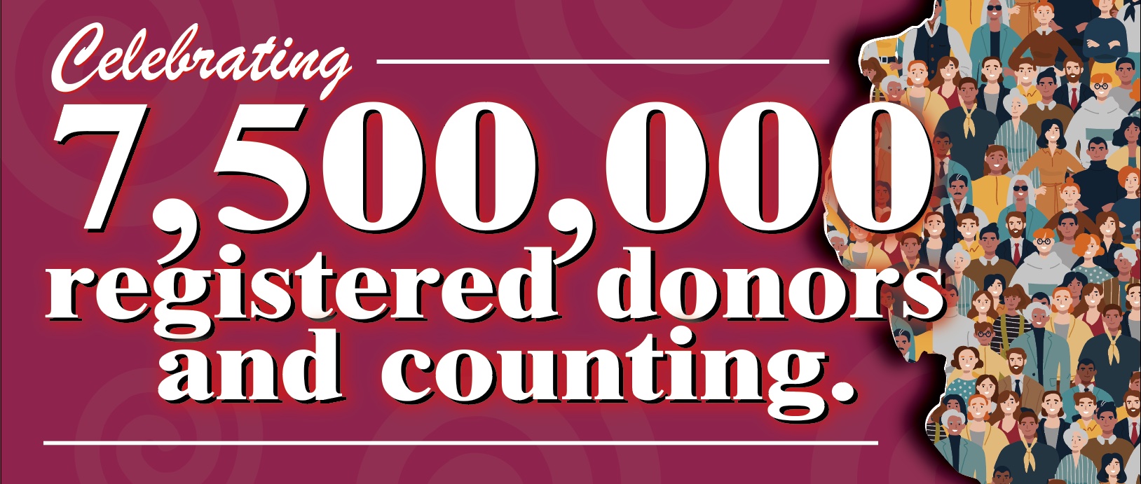 Celebrating 7 Million Donors