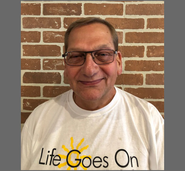 Joe Irace of Atwood recently celebrated his 10th anniversary as a heart recipient.