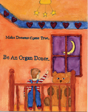 Organ Donor Poster Winner for 2007