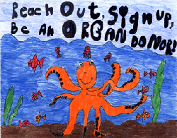 2008 Organ/Tissue Donor K-2nd Grade Winner