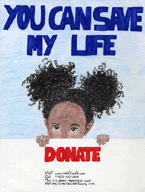 Organ Donor Poster Winner for 2012