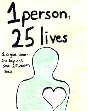 2018 Organ/Tissue Donor 9th-12th Grades Winner