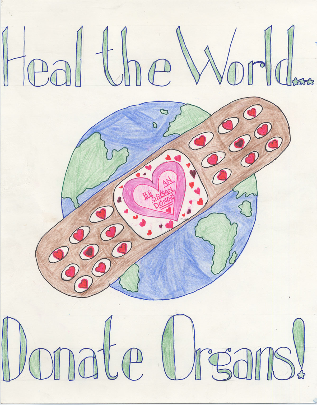 2020 Organ/Tissue Donor 3rd-5th Grade Winner